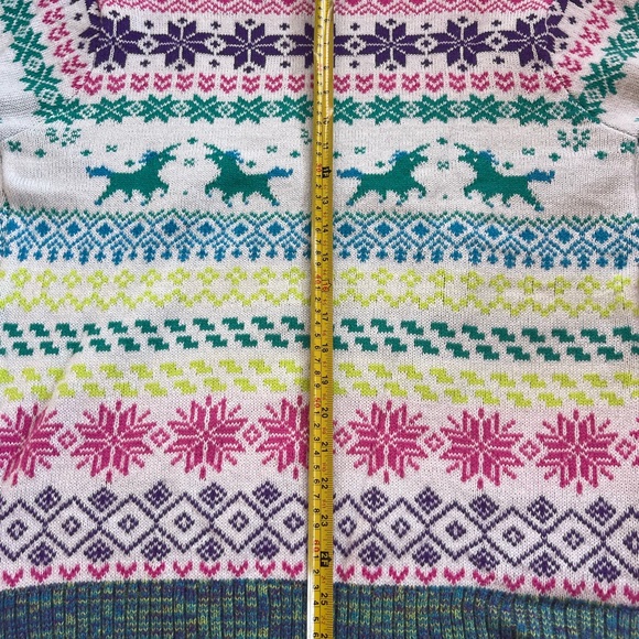 Large unicorn ugly sweater by Blizzard Bay. Excellent used condition. - Picture 7 of 10